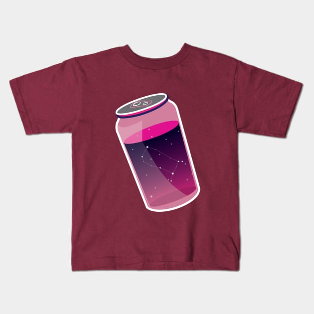 Horoscope Gemini soda Kids T-Shirt by FrontSpace